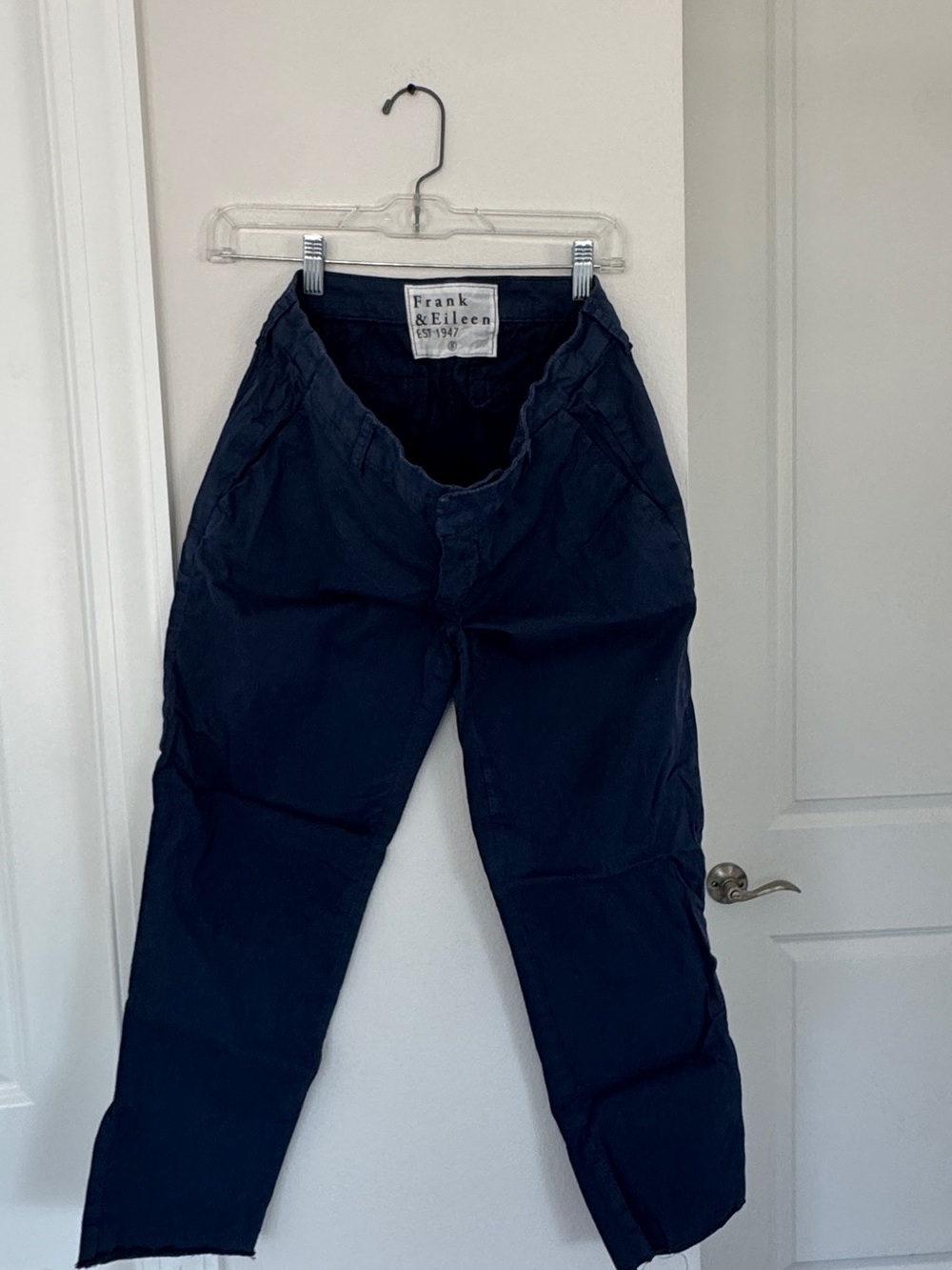 Frank & Eileen Navy Casual Pants